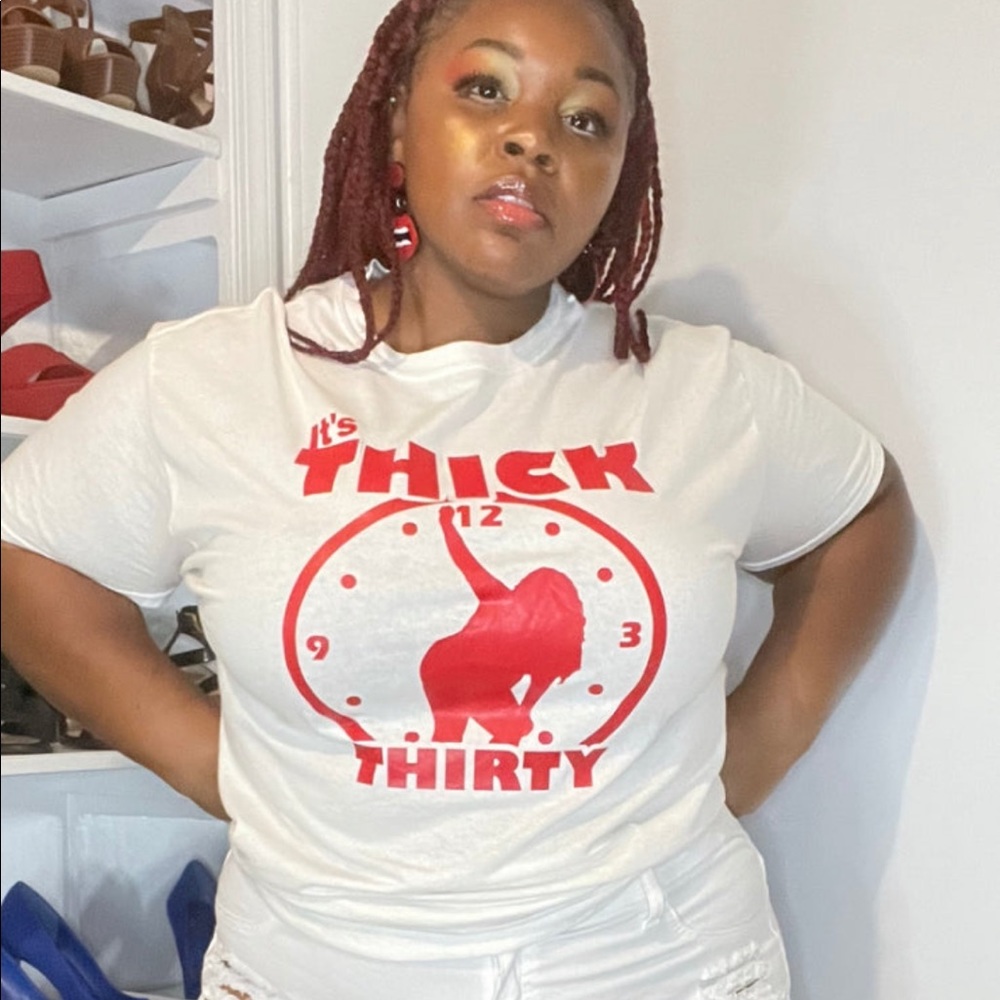 SZ: M-L It’s Thick Thirty T-shirts